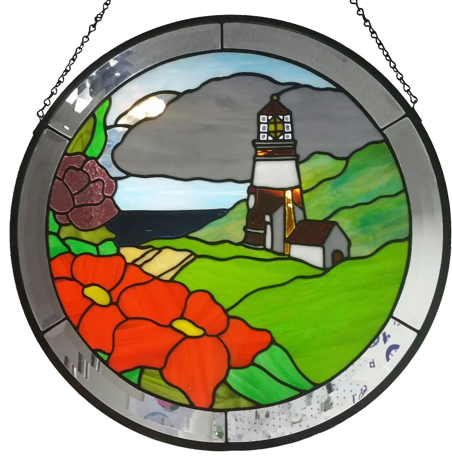 20" Circle Frame Bevel Cluster 2 20" Circle Frame Bevel Cluster - Image 2