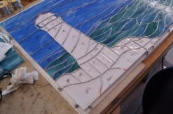 Lighthouse With Rocks Bevel Cluster 6 Lighthouse With Rocks Bevel Cluster -Odyssey Cheap Store 144747 20