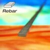 Zinc Rebar - 6 Ft Piece