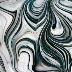 Oceanside Black, White On Clear Baroque -Odyssey Cheap Store 174907 20