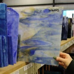 Youghiogheny White, Cobalt Blue, Amber Mottle -Odyssey Cheap Store 176321 30