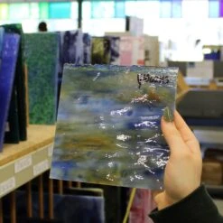 Youghiogheny White, Cobalt Blue, Amber Mottle -Odyssey Cheap Store 176321 40