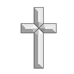 Small Simple Cross Bevel Cluster
