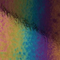 Bullseye Black Opal Rainbow Iridescent - 90 COE -Odyssey Cheap Store 176648 30