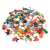 3/4" Opalescent Stained Glass Chip Assortment - 4 Lbs Bulk