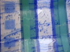 Bullseye Neo-Lavender, Purple And Cobalt Blue On Clear Mardi Gras - 90 COE -Odyssey Cheap Store 187591 70