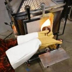 Deluxe High Heat Kevlar/PBI Gloves - 18" Length -Odyssey Cheap Store 187602 30