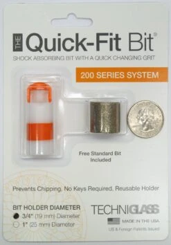 3/4" Quick-Fit Bit 200 Series Holder And Diamond Sleeve -Odyssey Cheap Store 188459 20