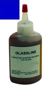 Glassline Pen - Dark Blue