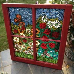 3/4" Cathedral Stained Glass Chip Assortment - 640 Pieces 7 3/4" Cathedral Stained Glass Chip Assortment - 640 Pieces -Odyssey Cheap Store 191239 30