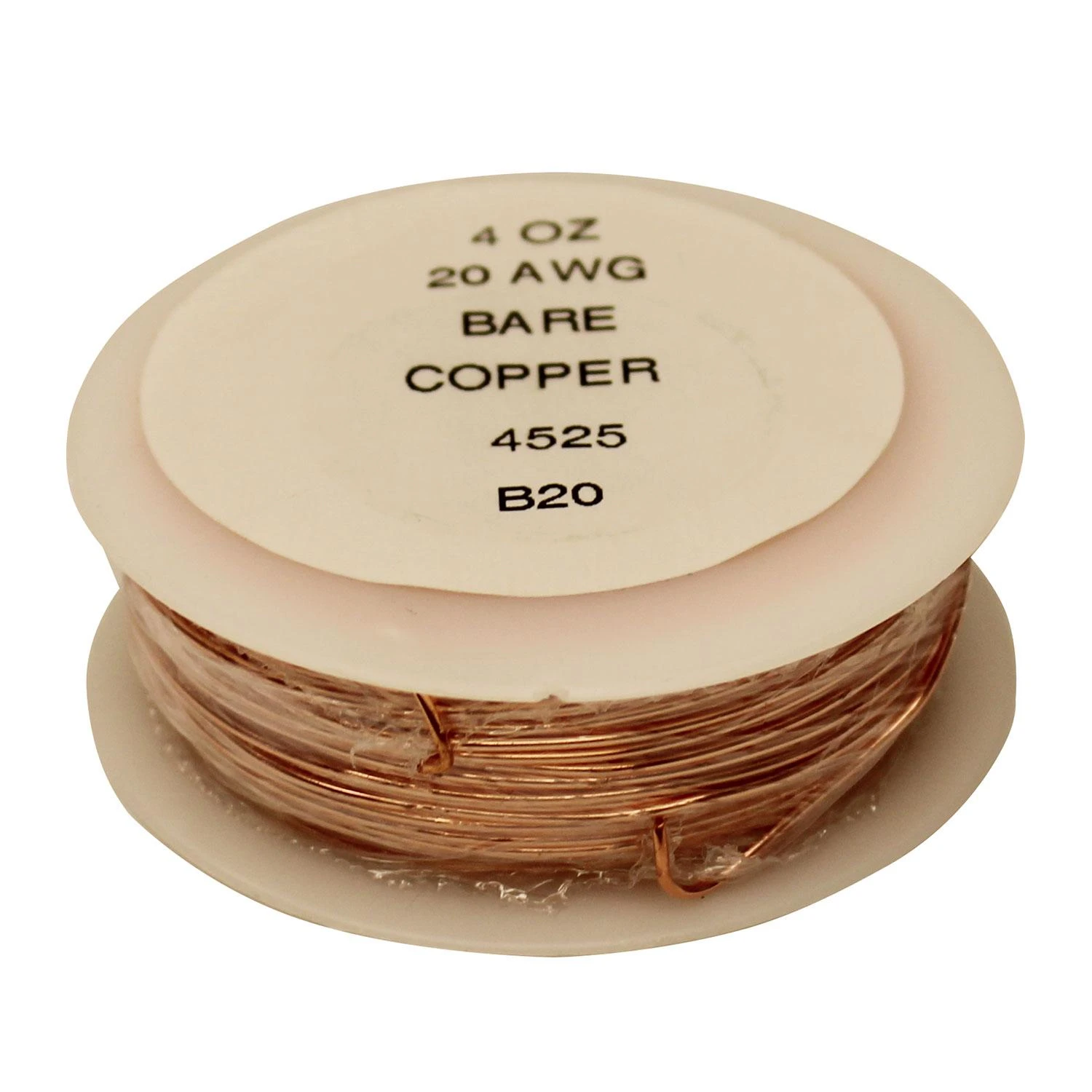 20 Gauge Bare Copper Wire - 4 Oz 1 20 Gauge Bare Copper Wire - 4 Oz
