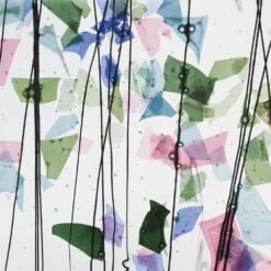 Bullseye Blue, Green, Aqua And Pink On Clear Fracture-Streamer - 90 COE 14 Bullseye Blue, Green, Aqua And Pink On Clear Fracture-Streamer - 90 COE -Odyssey Cheap Store 192780 60