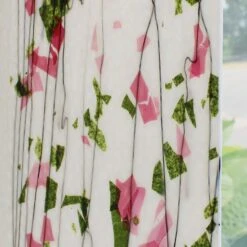 Bullseye Spring Green, Deep Pink And Black On White Fracture-Streamer - 90 COE -Odyssey Cheap Store 193293 20