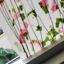 Bullseye Spring Green, Deep Pink And Black On White Fracture-Streamer - 90 COE -Odyssey Cheap Store 193293 30