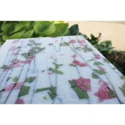 Bullseye Spring Green, Deep Pink And Black On White Fracture-Streamer - 90 COE -Odyssey Cheap Store 193293 60