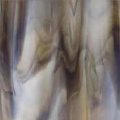 Bullseye White, Dark Brown Streaky - 90 COE