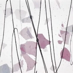 Bullseye Light Pink And White On Clear Fracture-Streamers - 90 COE -Odyssey Cheap Store 198532 60