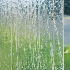 Bullseye Vanilla And White On Clear Mardi Gras - 90 COE -Odyssey Cheap Store 198543 20