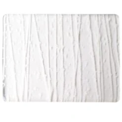 Bullseye Vanilla And White On Clear Mardi Gras - 90 COE -Odyssey Cheap Store 198543 50