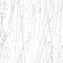 Bullseye Vanilla And White On Clear Mardi Gras - 90 COE -Odyssey Cheap Store 198543 60