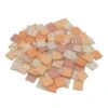 3/4" Tropical Sunset Patchwork Glass Tile Assortment - 1 Lb