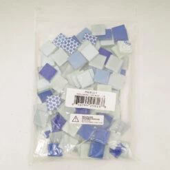 3/4" Singing The Blues Patchwork Glass Tile Assortment - 1 Lb -Odyssey Cheap Store 200393 30