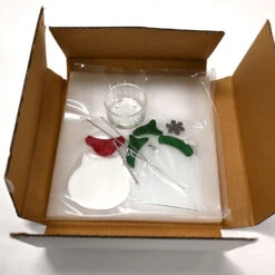 Pre-Cut Snowman Votive Kit -Odyssey Cheap Store 201308 30