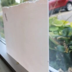 Bullseye Light Peach Cream Opal Double Rolled - 90 COE -Odyssey Cheap Store 203293 40