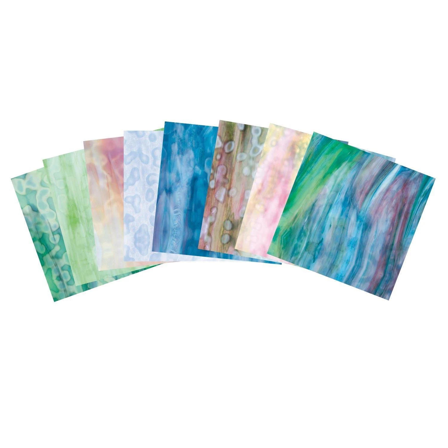 Bullseye Ring Mottles Glass Pack 2 Bullseye Ring Mottles Glass Pack - Image 2