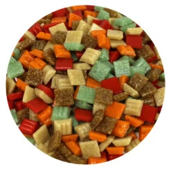 3/8" Autumn Leaves Venetian Glass Tile Assortment - 1/2 Lb -Odyssey Cheap Store 212622 30