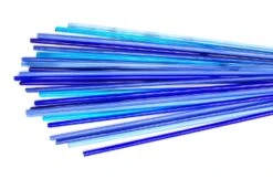 Blue Me Away Effetre Rod Assortment - 104 COE
