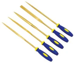 Diamond Files For Glass - 5 Piece Set