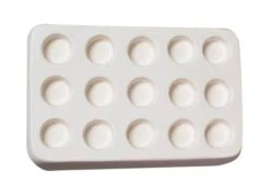 Mega Mini Circle Jewelry Casting Mold - 15 Circles