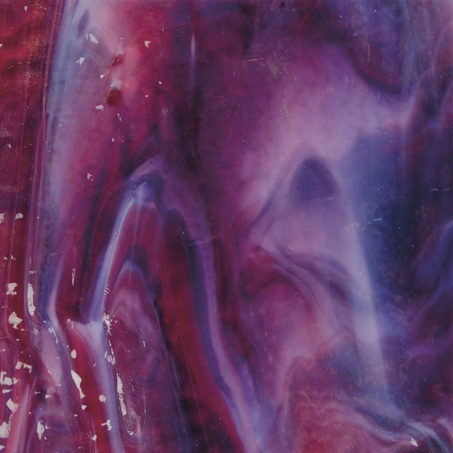 Bullseye Cranberry Pink, Gold Purple, White Soft Ripple Streaky - 90 COE 1 Bullseye Cranberry Pink, Gold Purple, White Soft Ripple Streaky - 90 COE