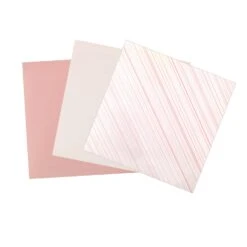 Terrific Trio Painted Pink Opalescent Glass Pack