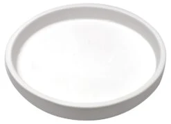 8" Round Patty Gray Dam Mold