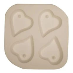 Holey Heart Quad Mold