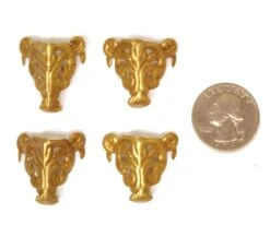 Filigree Brass Box Feet - 12 Pack -Odyssey Cheap Store 221906 20