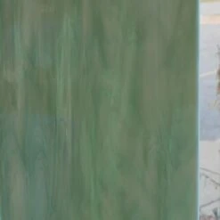 Oceanside Seafoam Green And White Translucent Streaky - 96 COE