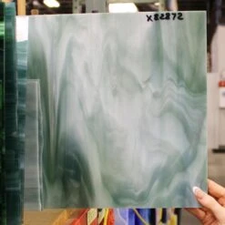 Oceanside Seafoam Green And White Translucent Streaky - 96 COE -Odyssey Cheap Store 226391 30