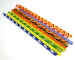 Rainbow Assortment Twisted Cane Pack - 90 COE -Odyssey Cheap Store 229590 20