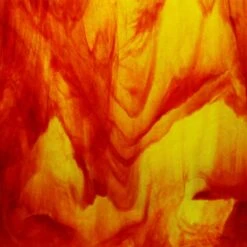 Youghiogheny Lemon Yellow Ice And Red Stipple