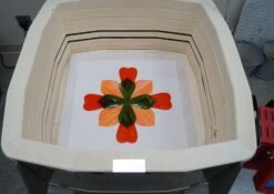 Oceanside Orange And White Translucent Streaky - 96 COE -Odyssey Cheap Store 230046 60