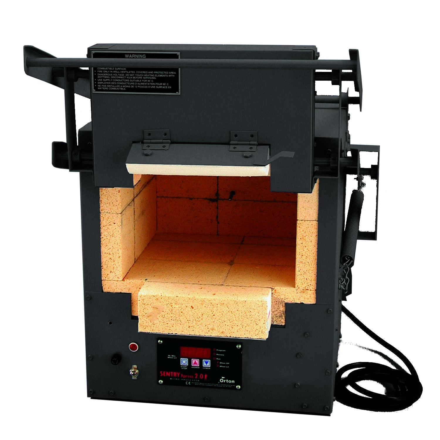 Paragon Black F-120 Lamp Working Kiln With Conversion Stand 2 Paragon Black F-120 Lamp Working Kiln With Conversion Stand - Image 2