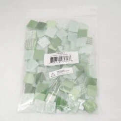 3/4" Grass Green Patchwork Glass Tile Assortment - 1 Lb 8 3/4" Grass Green Patchwork Glass Tile Assortment - 1 Lb -Odyssey Cheap Store 230996 30