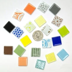 3/4" Mega Mix Patchwork Glass Tile Assortment - 3 Lbs -Odyssey Cheap Store 231000 20