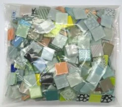 3/4" Mega Mix Patchwork Glass Tile Assortment - 3 Lbs -Odyssey Cheap Store 231000 40