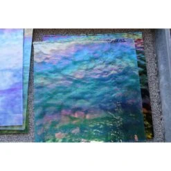 Youghiogheny Turquoise Iridized Stipple 14 Youghiogheny Turquoise Iridized Stipple -Odyssey Cheap Store 232456 60