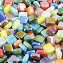 5/16" Iridized Classico Mini Tiles - 1/2 Lb -Odyssey Cheap Store 233697 30