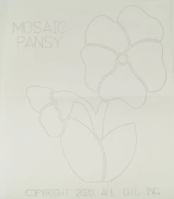 Pansy Flower Premium Pre-Cut Kit -Odyssey Cheap Store 234213 30